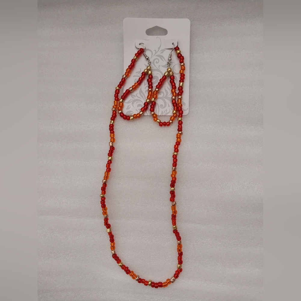 Glass Bead Jewelry Set